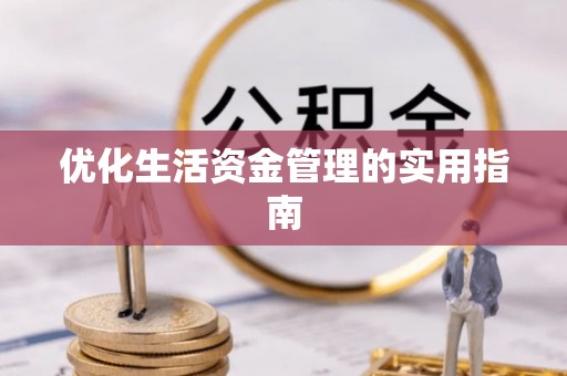 镇雄优化生活资金管理的实用指南