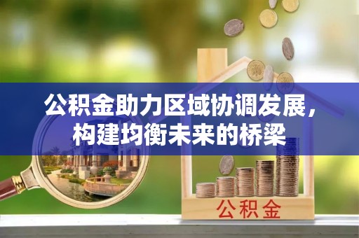 镇雄公积金助力区域协调发展，构建均衡未来的桥梁