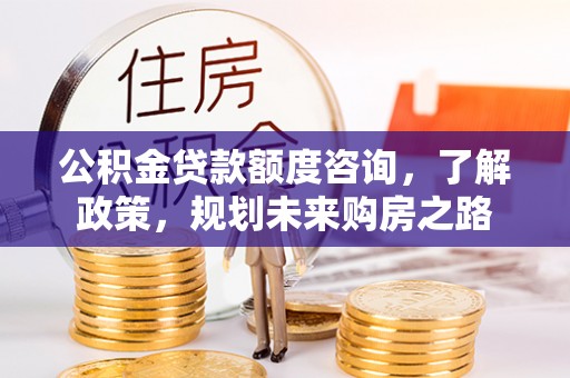 镇雄公积金贷款额度咨询，了解政策，规划未来购房之路